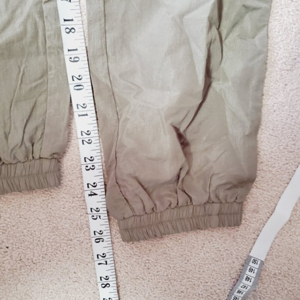 Simons Olive Green Track Pants with Elastic Ankles - Picture 7 of 8